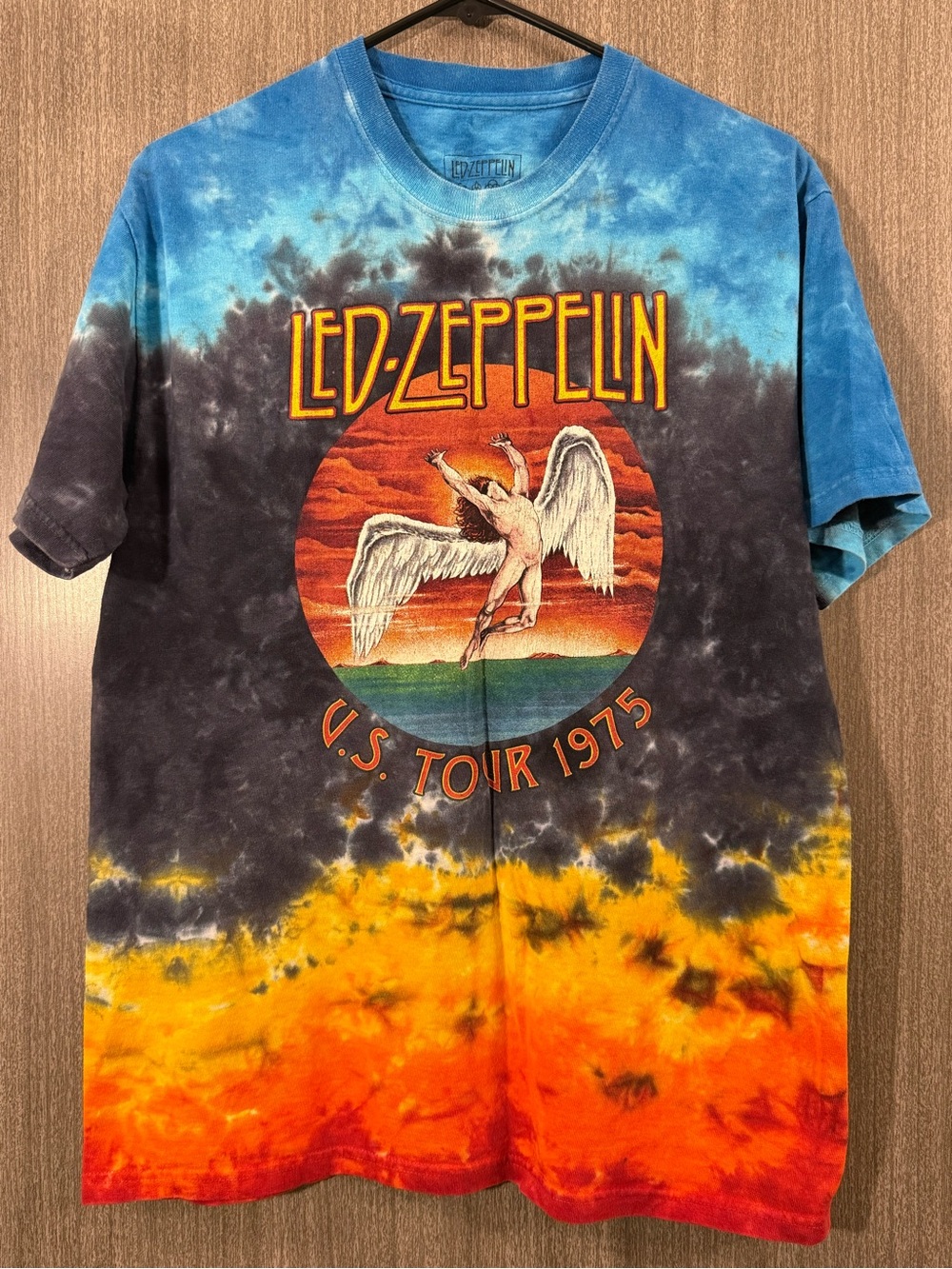 Led Zeppelin Tie-Dye Short Sleeve Tee - Multicolor